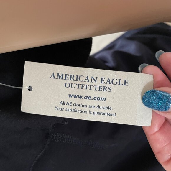 Amercian Eagle Live Your Life Strapless Top for Women w/Built in Shelf Bra sz L - Picture 11 of 13